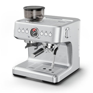 AIVIQ Aspire Brew - Espressomaskine med Kaffekværn - AME-361S