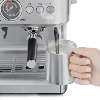 AIVIQ Aspire Brew - Espressomaskine med Kaffekværn - AME-361S