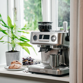 AIVIQ Aspire Advanced - Espressomaskine med Kaffekværn - AME-521S