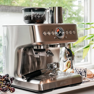 AIVIQ Aspire Brew - Espressomaskine med Kaffekværn - AME-361S