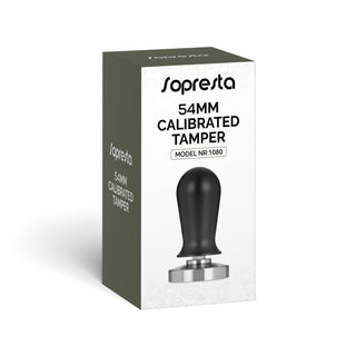 Sopresta 54mm Kalibreret Tamper (passer Til Sage Barista Serien)